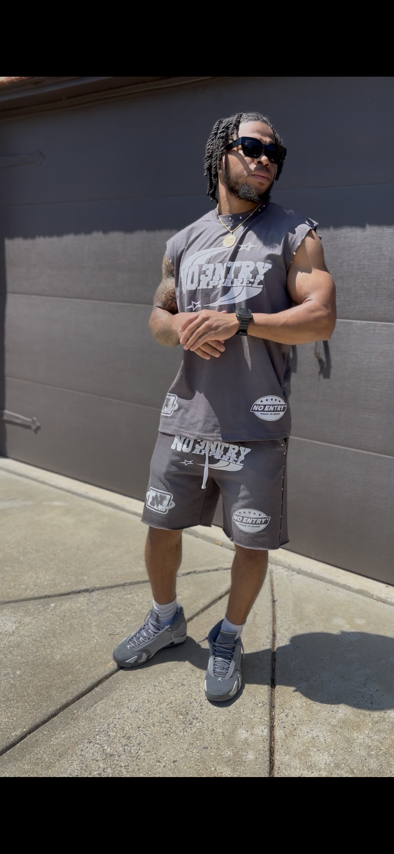 Team N0 3NTRY Gray Shorts