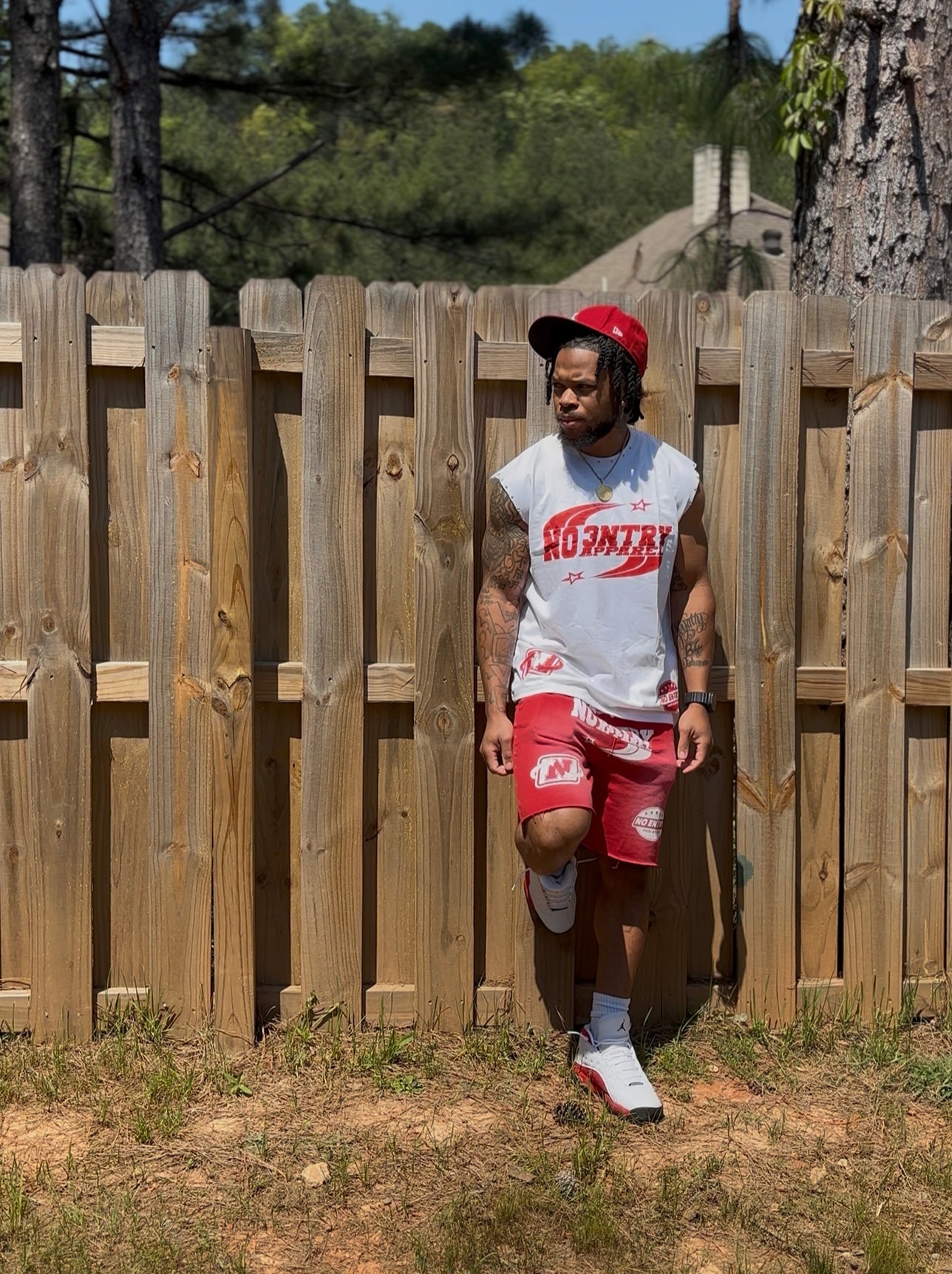 Team N0 3NTRY RED (Sleeveless)