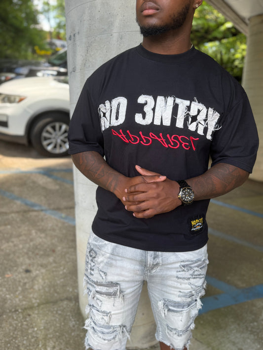 Short Sleeve Oversized Boxy (Black)