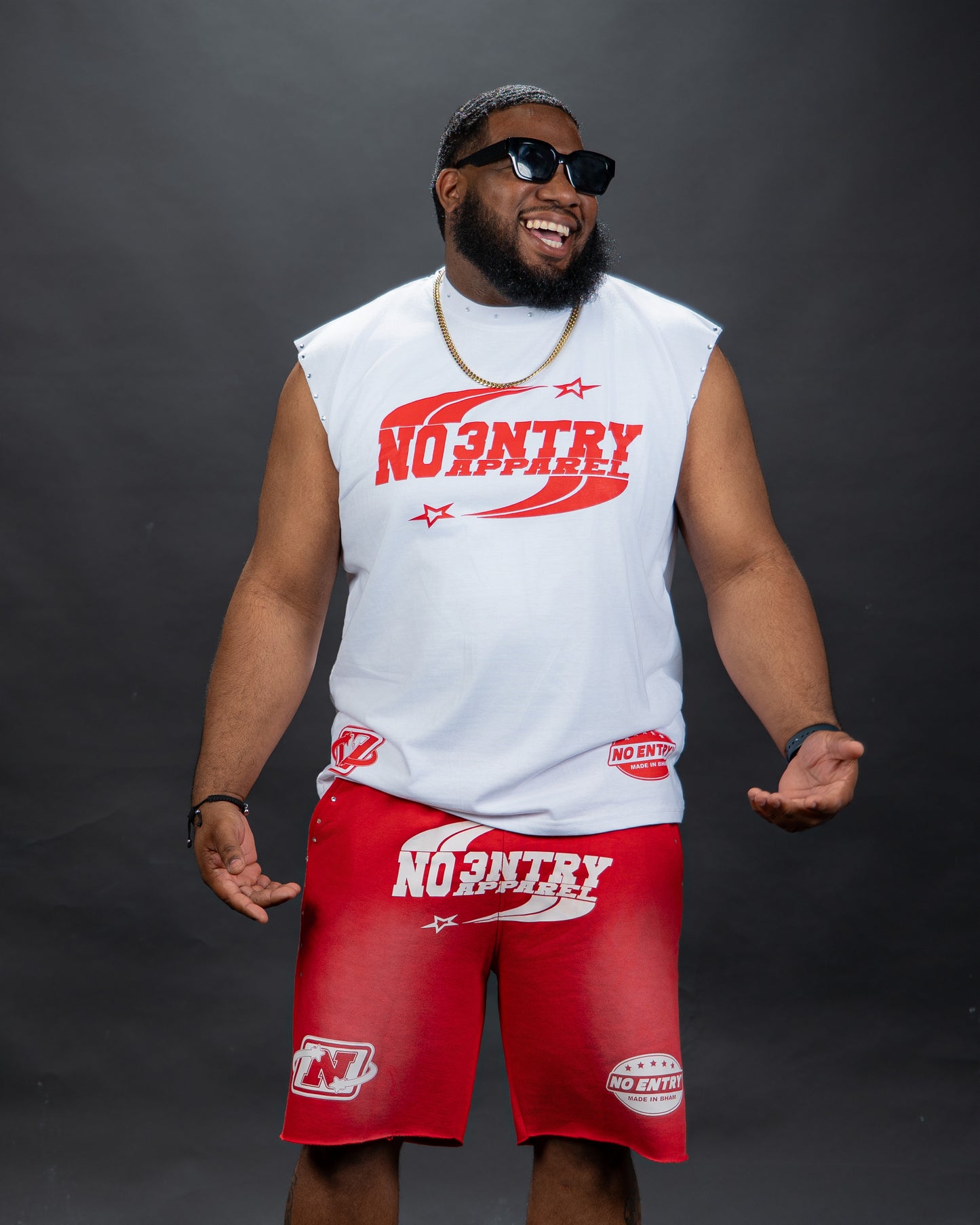 Team N0 3NTRY RED (Sleeveless)