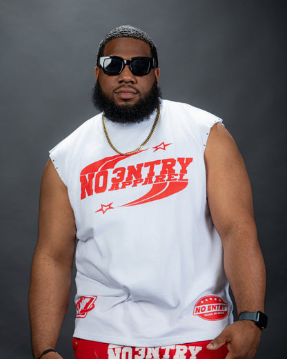 Team N0 3NTRY RED (Sleeveless)