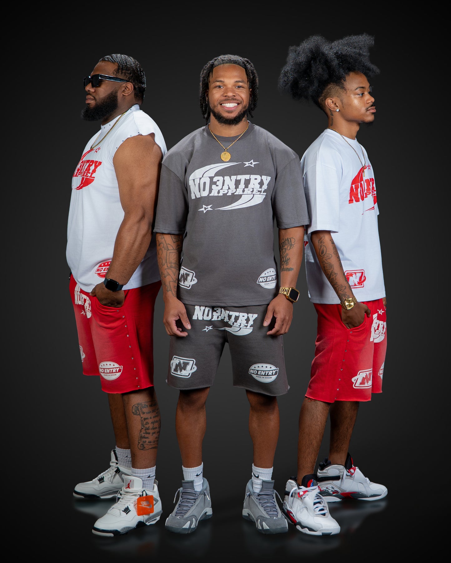 Team N0 3NTRY Gray W/Sleeves