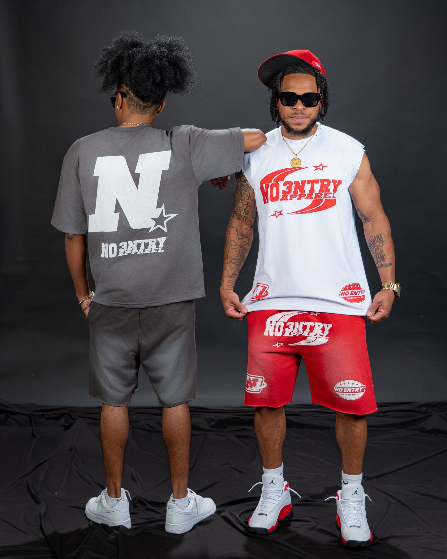 Team N0 3NTRY Gray W/Sleeves
